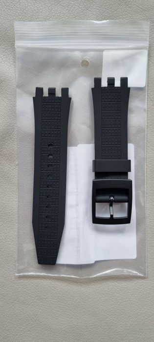 Curea swatch right track svgk406 chronograph automatic noua dedicata