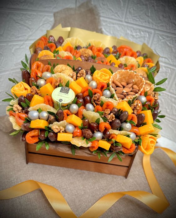 Букеты из сухофруктов