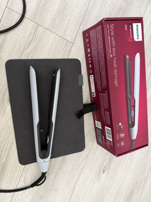 Утюжок philips голубой