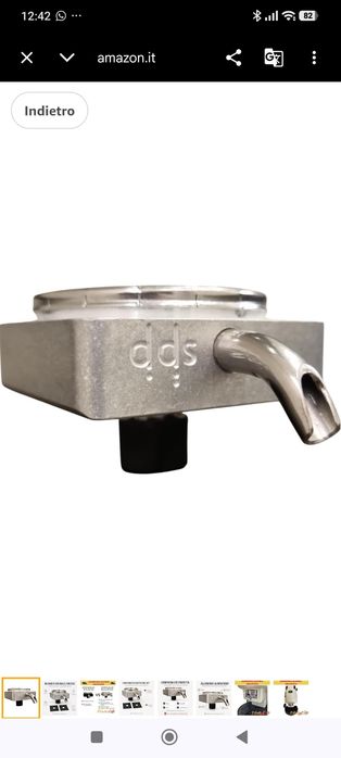 Suportul inferior din aluminiu pentru capsulele Didiesse Frog