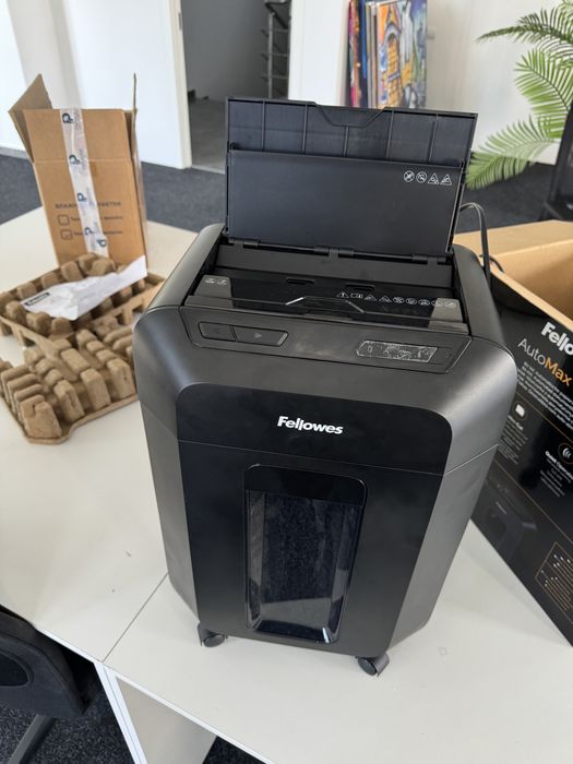 Fellowes automax 90m шредер измельчител бумаги
