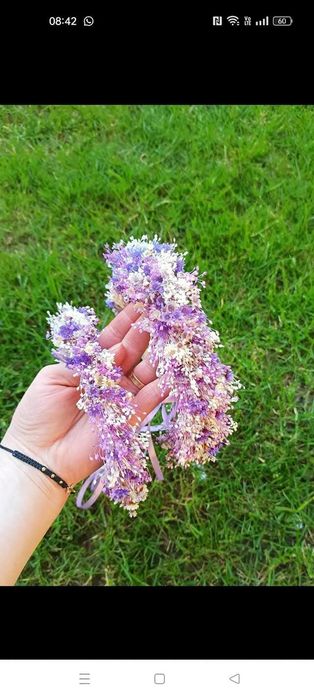 Coronițe flori naturale uscate