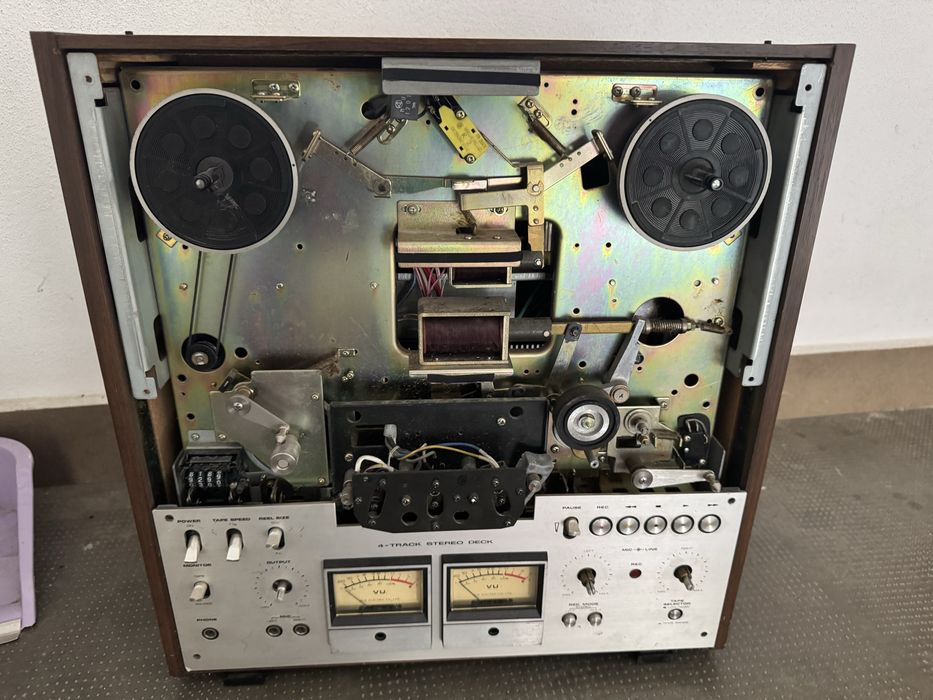 Magnetofon Akai GX-630D — piese/restaurare, capete GX originale