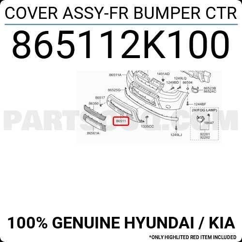 Накладка бампера KIA SOUL 2011-