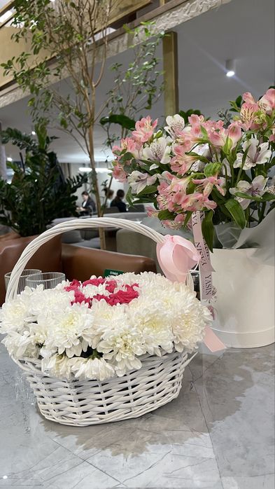 Цветы два букета за 10.000тг