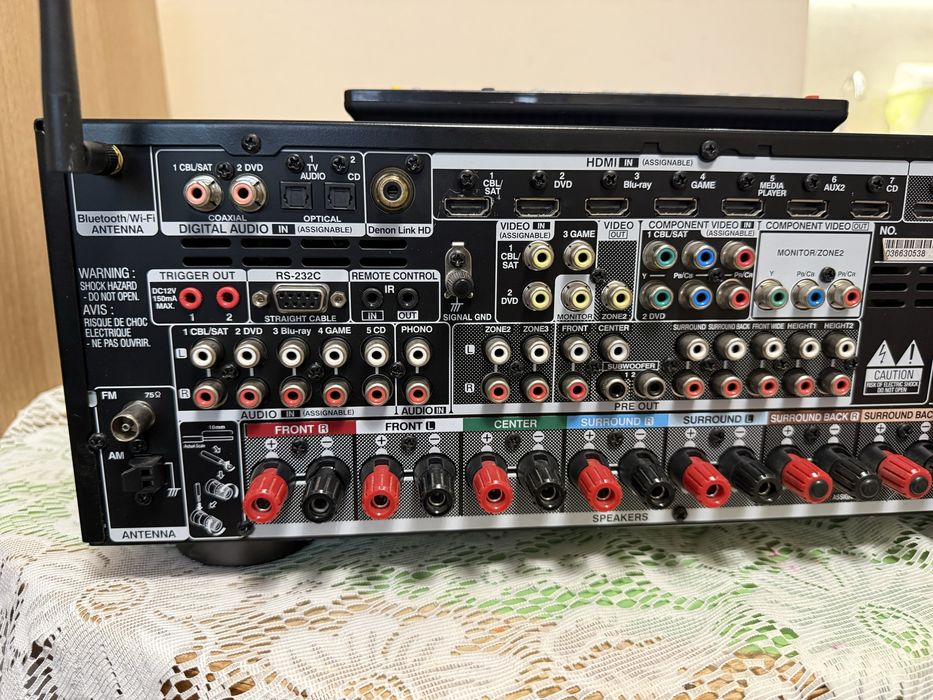 Denon AVR-X4100W Качествен ресъвър