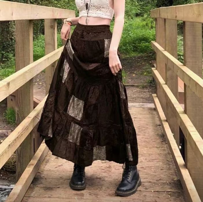 Юбка в стиле хиппи