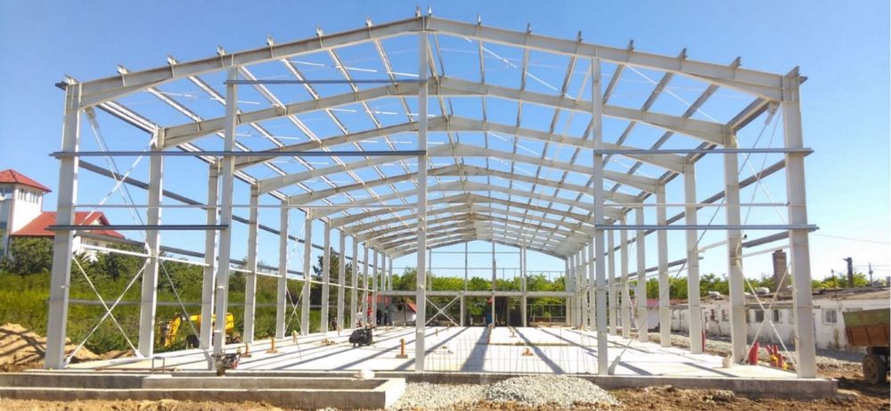 Vand hale si structuri metalice ofer certificat si garantie