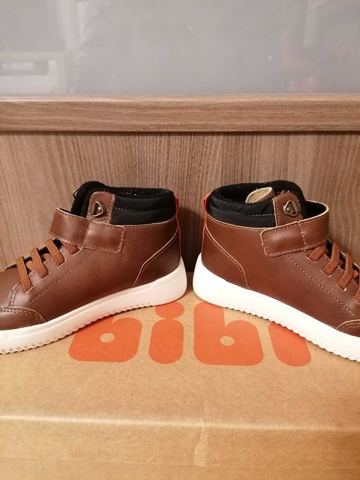 Ghete piele baietel, Bibi Shoes, marimea 30