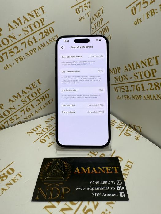NDP Amanet Braila Iphone 15(51208)
