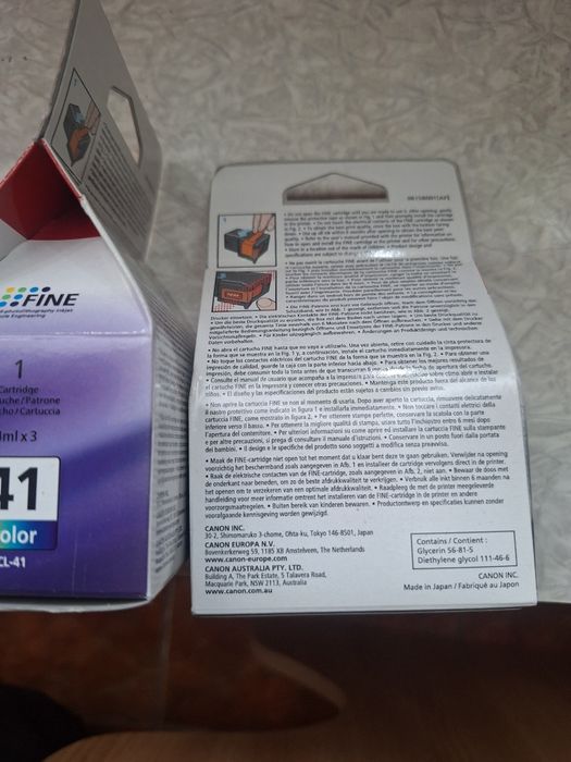 Vand cartuse  Canon