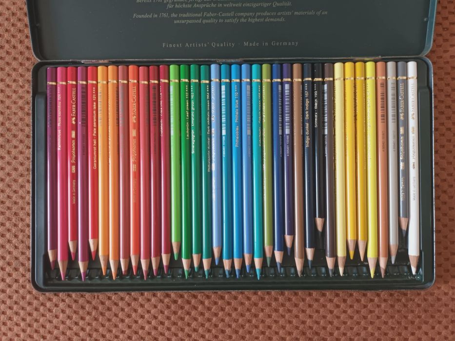 Faber-Castell Polychromos Set de creioane colorate în cutie 36buc