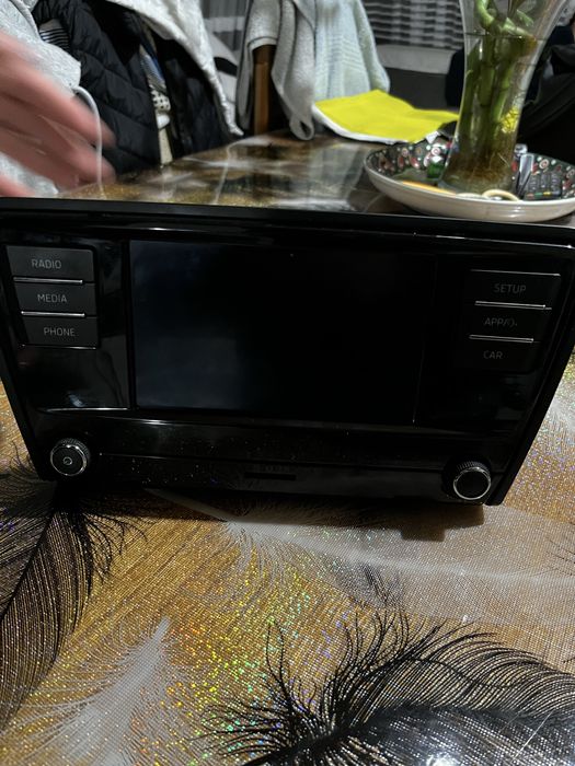 Navigație originală Skoda Octavia III – cu CarPlay