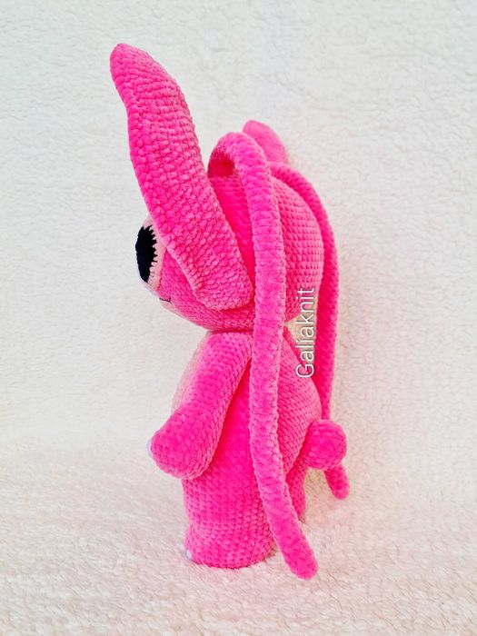 Ръчно плетена Ейнджъл (Приятелката на Стич) 44см