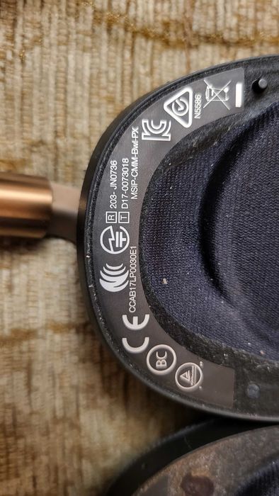 Casti audio HI-FI Bowers & Wilkins PX Wireless Gold fuctionale rupte