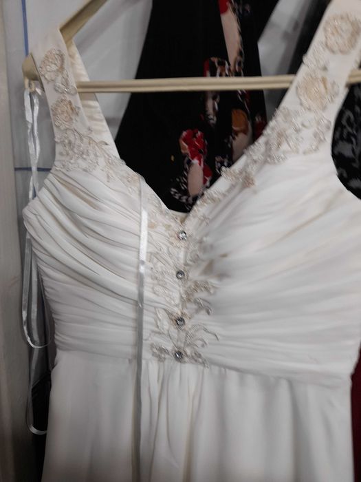 rochie mireasa, adusa din italia,mas,48-50