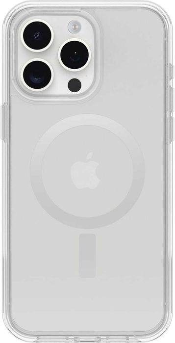 OtterBox Symmetry Series Case за iPhone 15 Pro Max Clear/Black