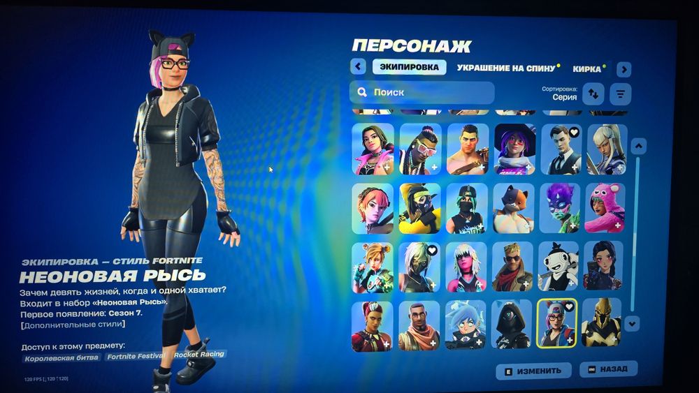 Fortnite 245 скинов