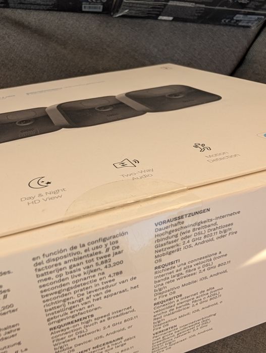 SIGILAT - Kit Camere Supraveghere Blink Outdoor 4 Camera+Modul