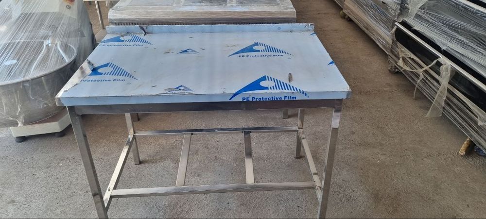 Stol nerjaveka 110sm 70sm standart xamda boshqa razmerlarni zakazga