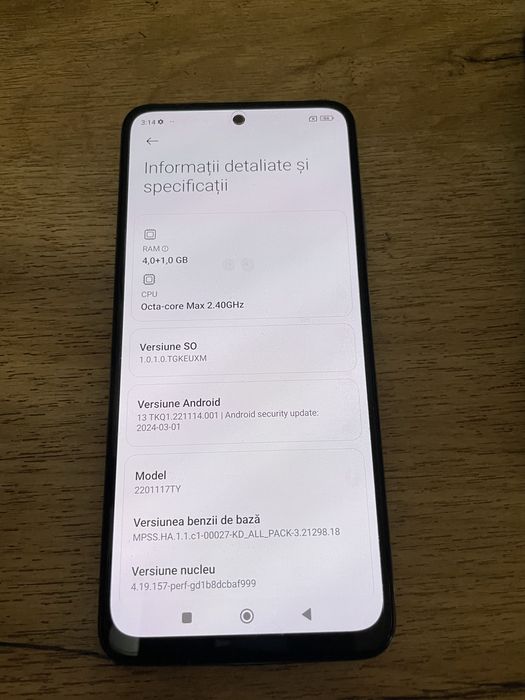 Xiaomi Redmi Note 11, 4GB RAM, 64GB , Star Blue