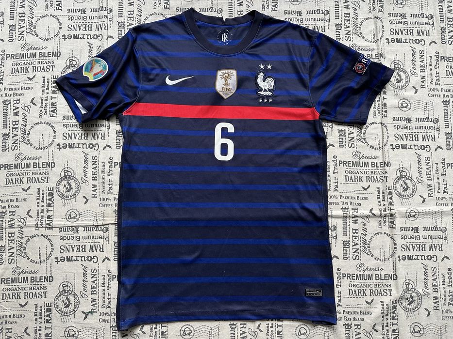 Nike France #6 Pogba original тениска.L