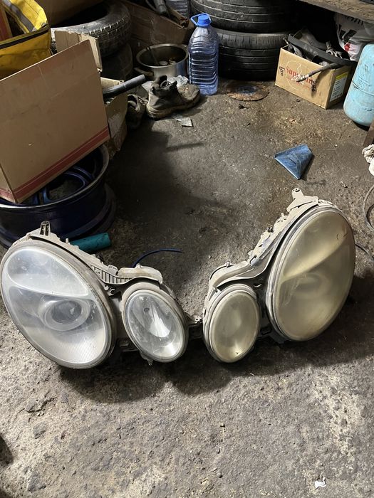 Фары 211 mercedess benz передние