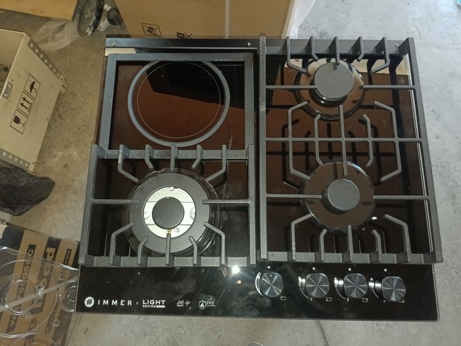 Газ панел янги 60 см 3 та газ 1 та ток