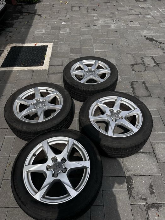 Roți (jante + cauciucuri) compatibile cu Audi A4, A5, A6