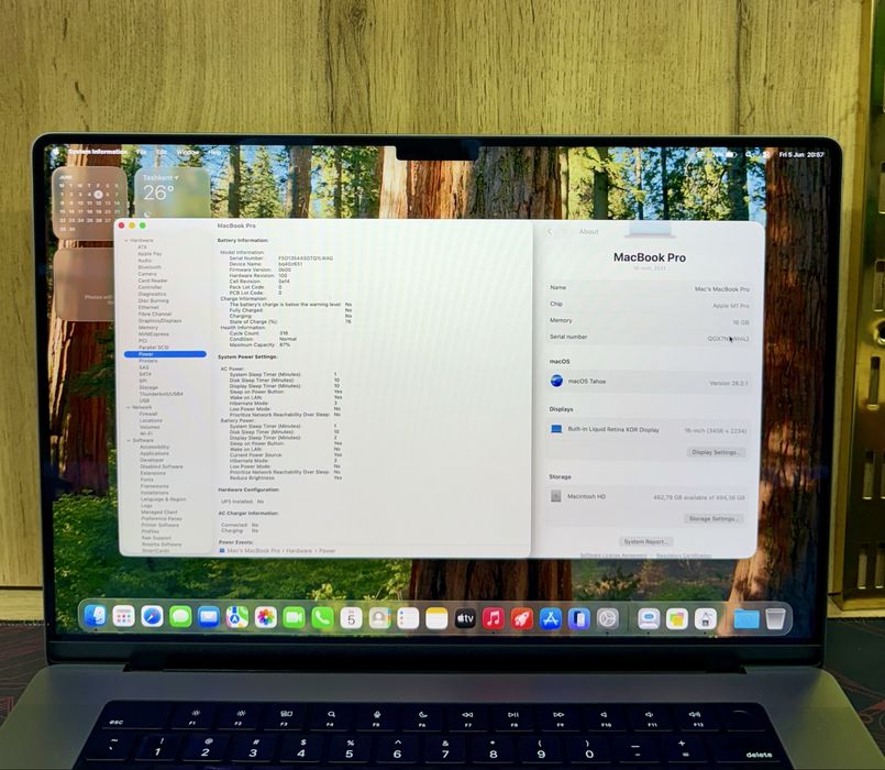 Macbook M1 Pro 16inch 16/512GB