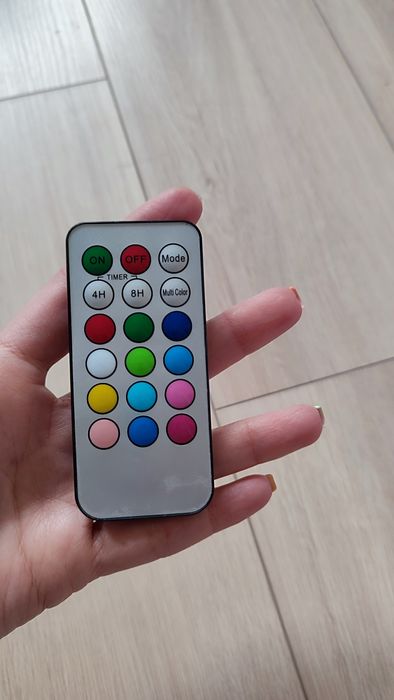 Лед нощна лампа, Led lamp - сменящи се цветове, цветна светлина