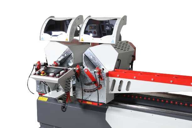 Mașină de Debitat Profile din Alum & PVC 2 Capete cu Disc 500mm