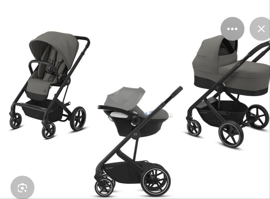 Продам универсальную коляску 3 В 1 CYBEX BALIOS S