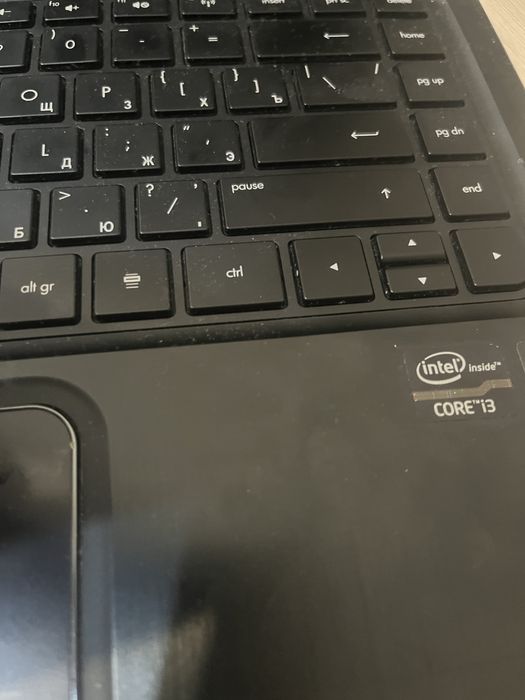 Срочно продам ноутбук HP core i3