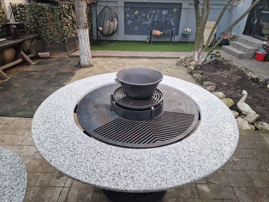 Gratar curte folosit de 3 ori