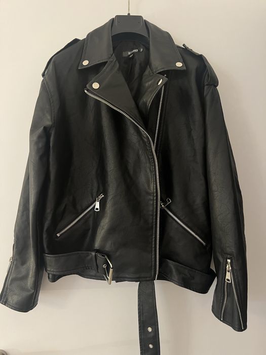 Черно ново рокерско яке