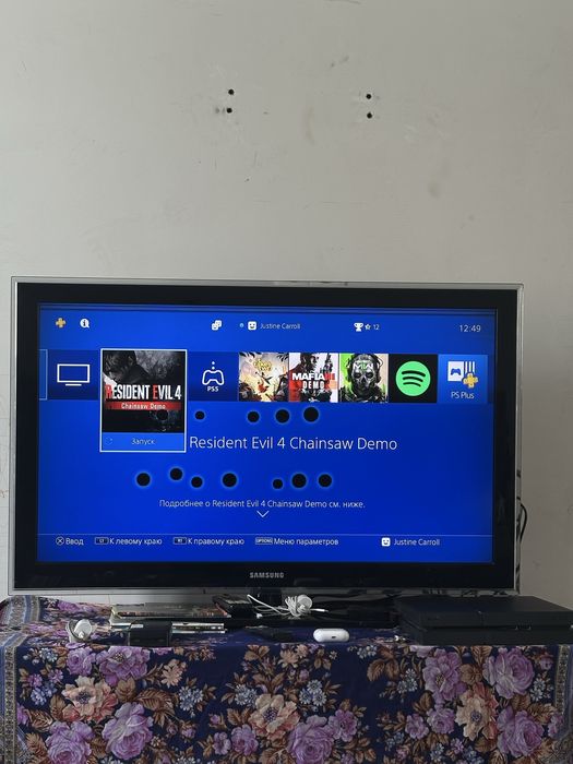 PlayStation 4 в хорошем состоянии