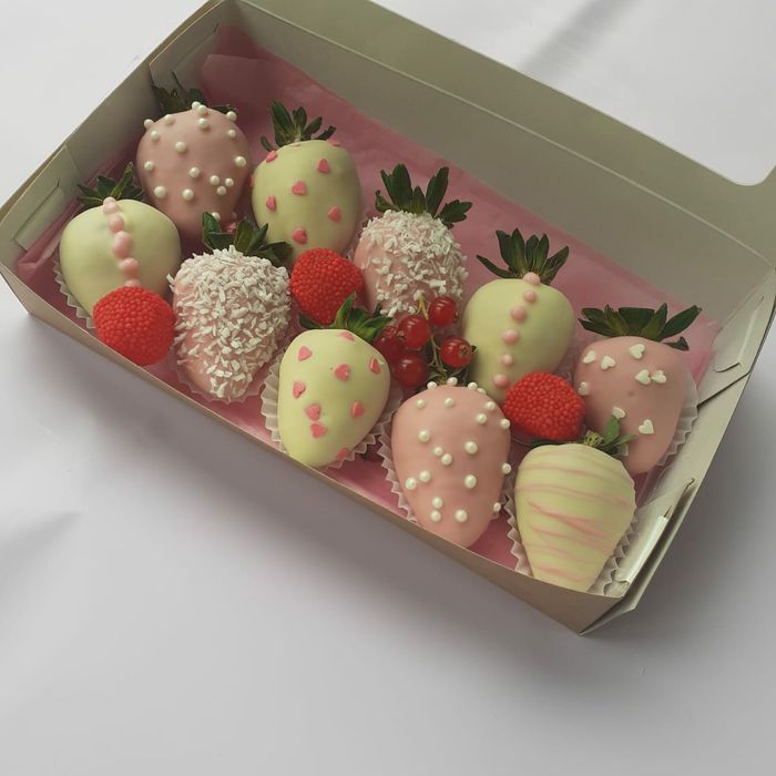 Акция - 20 % скидка Клубника в  Бельгийском шоколаде! От 4000  тг