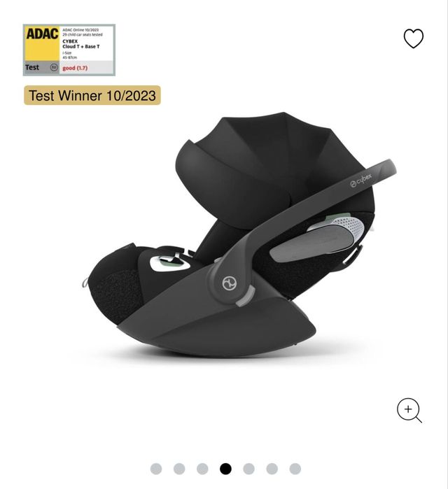 Cybex Scoica Platinum T Cloud  Sepia Black i size