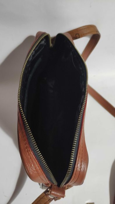 Ashley Brooke кожена дамска чанта