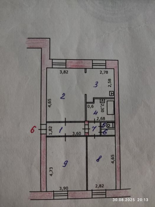 Продам 3 комнатную квартиру