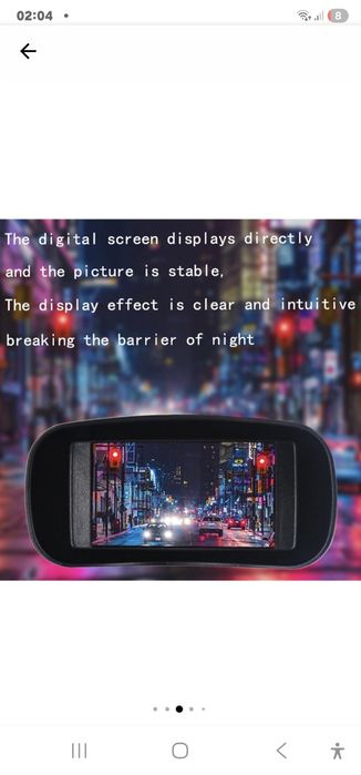 Binoclu Digital Night Vision 5x Zoom, Bigshot BSNV400, cu Inregistrare Video si Fotografiere, Suport Card microSD, nou.