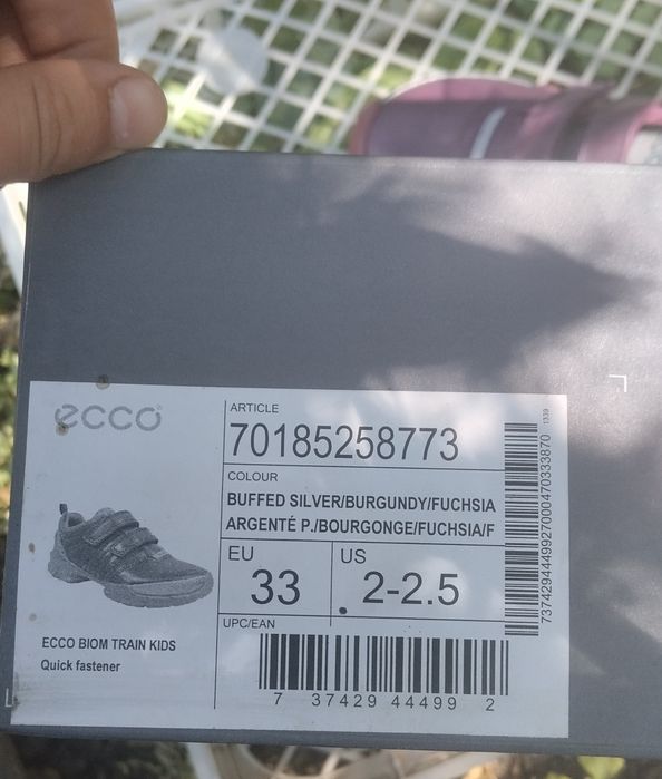 Детские кроссовки ecco