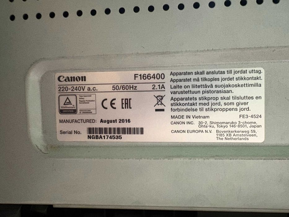 Продам ч/б принтер CANON