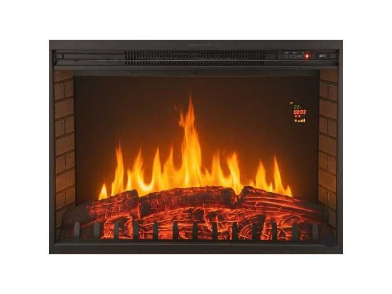 Електрическа Камина за Вграждане Chemin'Arte Oxford XL - 2000W, Черна