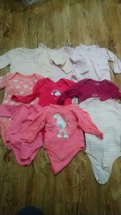 Lot haine fetite 56 62 68 74 80, 0-1 an, in stare f buna