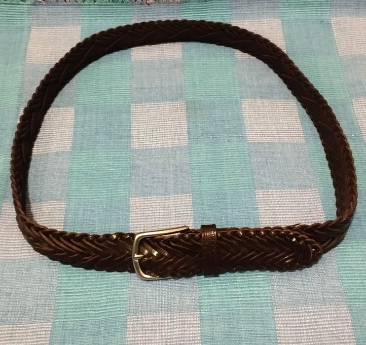 Curea ZARA, unisex, piele naturala 110x3,2cm