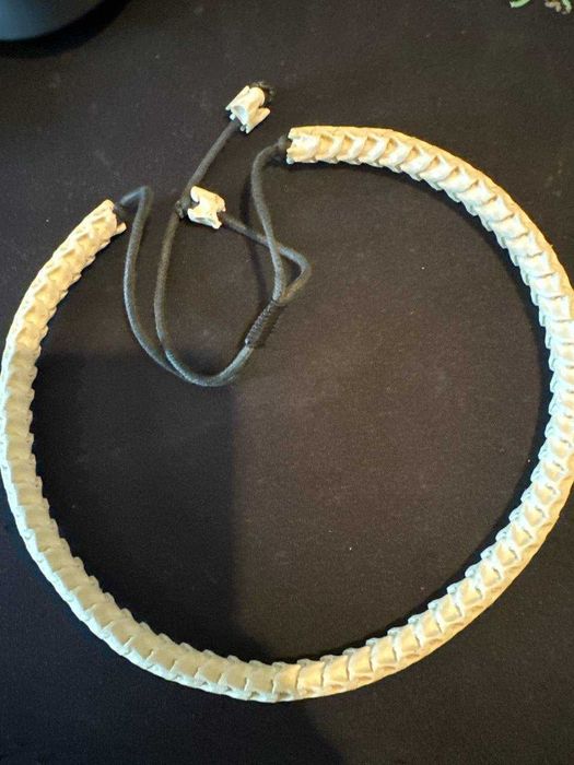 Оригинальное ожерелье из настоящего позвоночника змеи