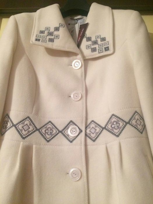 Palton crem Sentierri mar 36-38