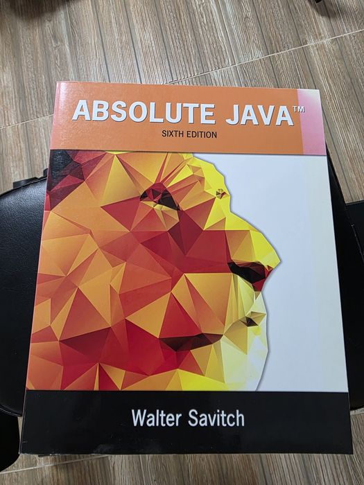 Absolute Java – 6th edition, Walter Savitch
Автор: Walter Savitch
Автор: Walter Savitch